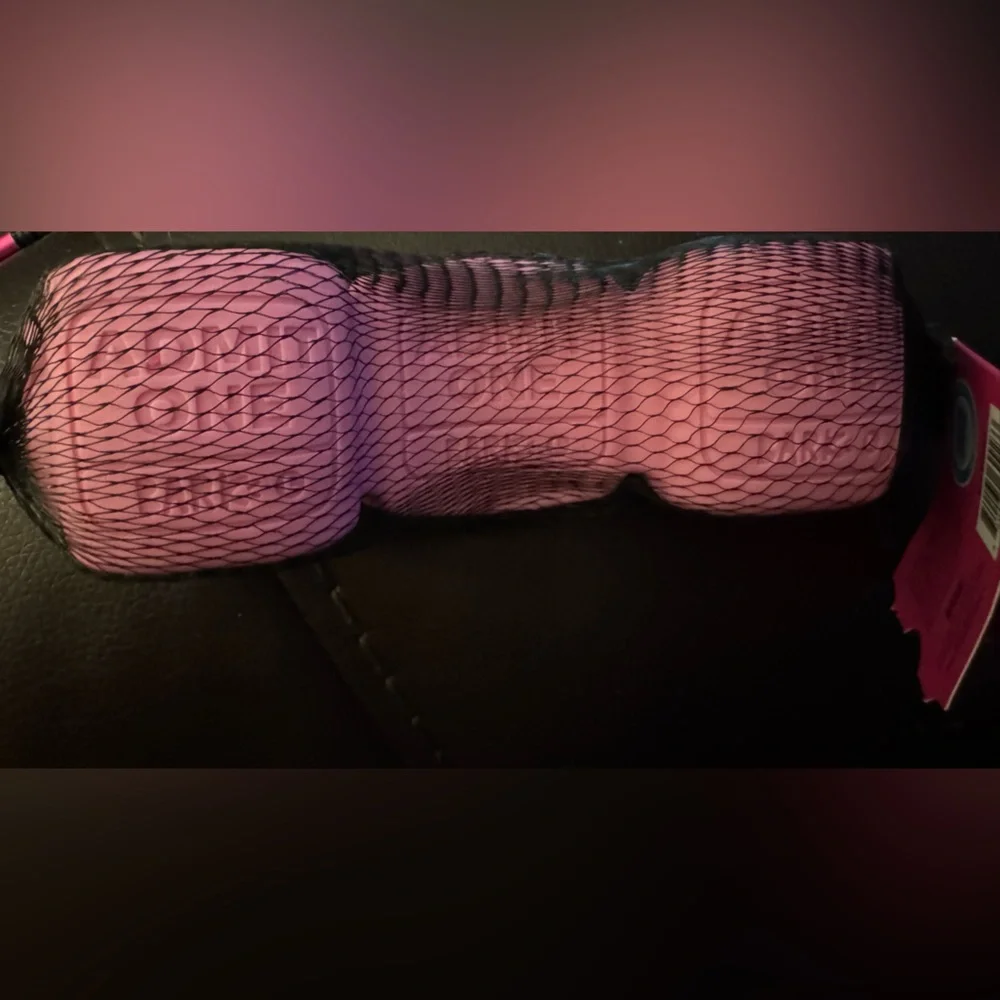 Barkbox SuperChewer L Dog Toy Barkcade Tickets solid nylon tough toy NEW PINK